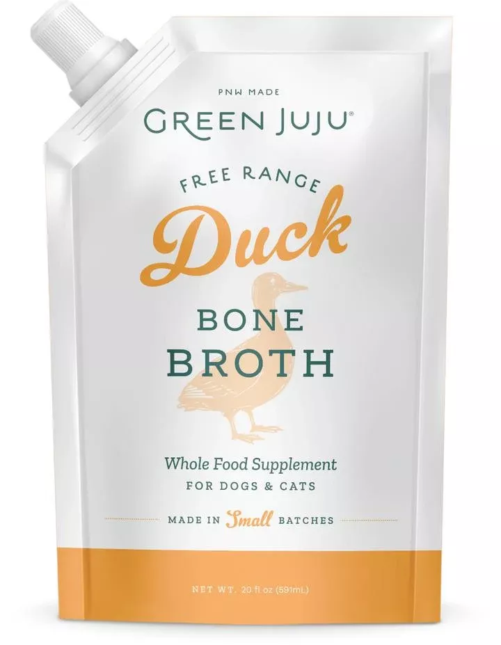 Green Juju Whole Food Supplement - Duck Bone Broth 20oz
