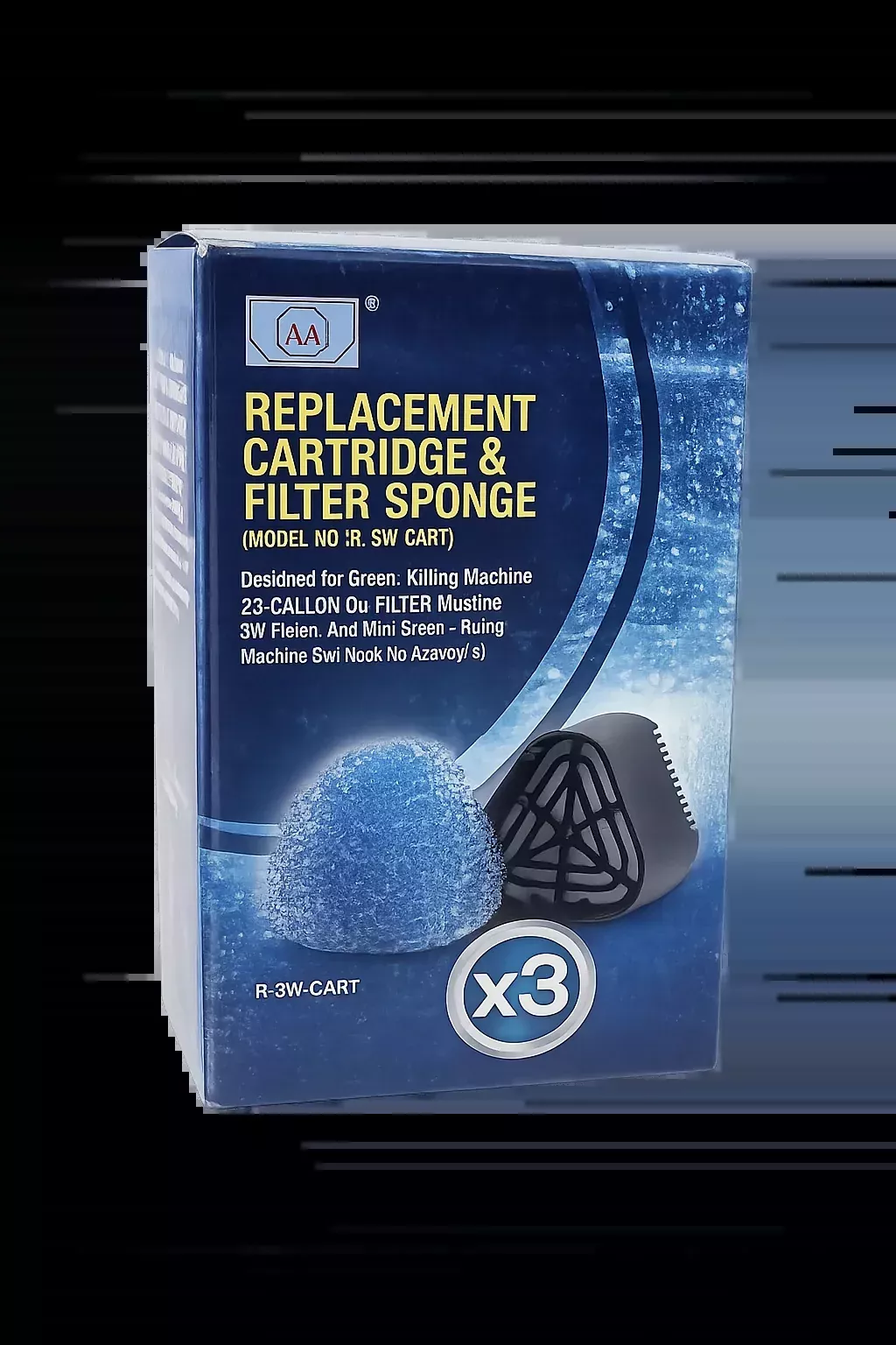 Green Killing Machine Filter Cartridges for GKM UV Filter 3pk