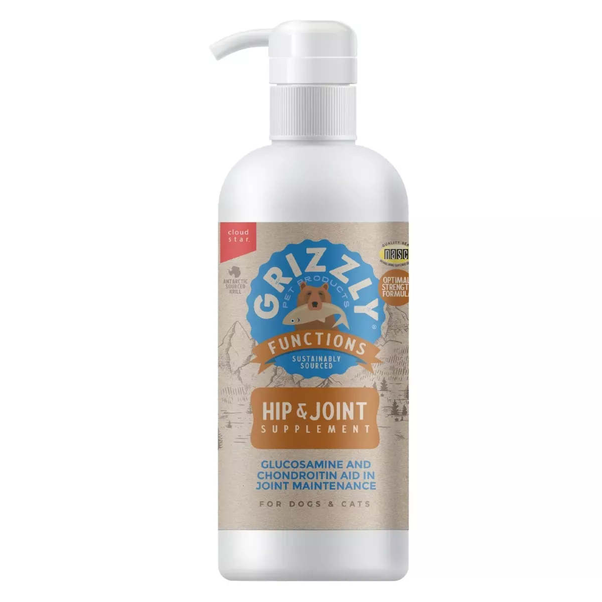 Grizzly Pet Products Functions Supplement - Hip and Joint