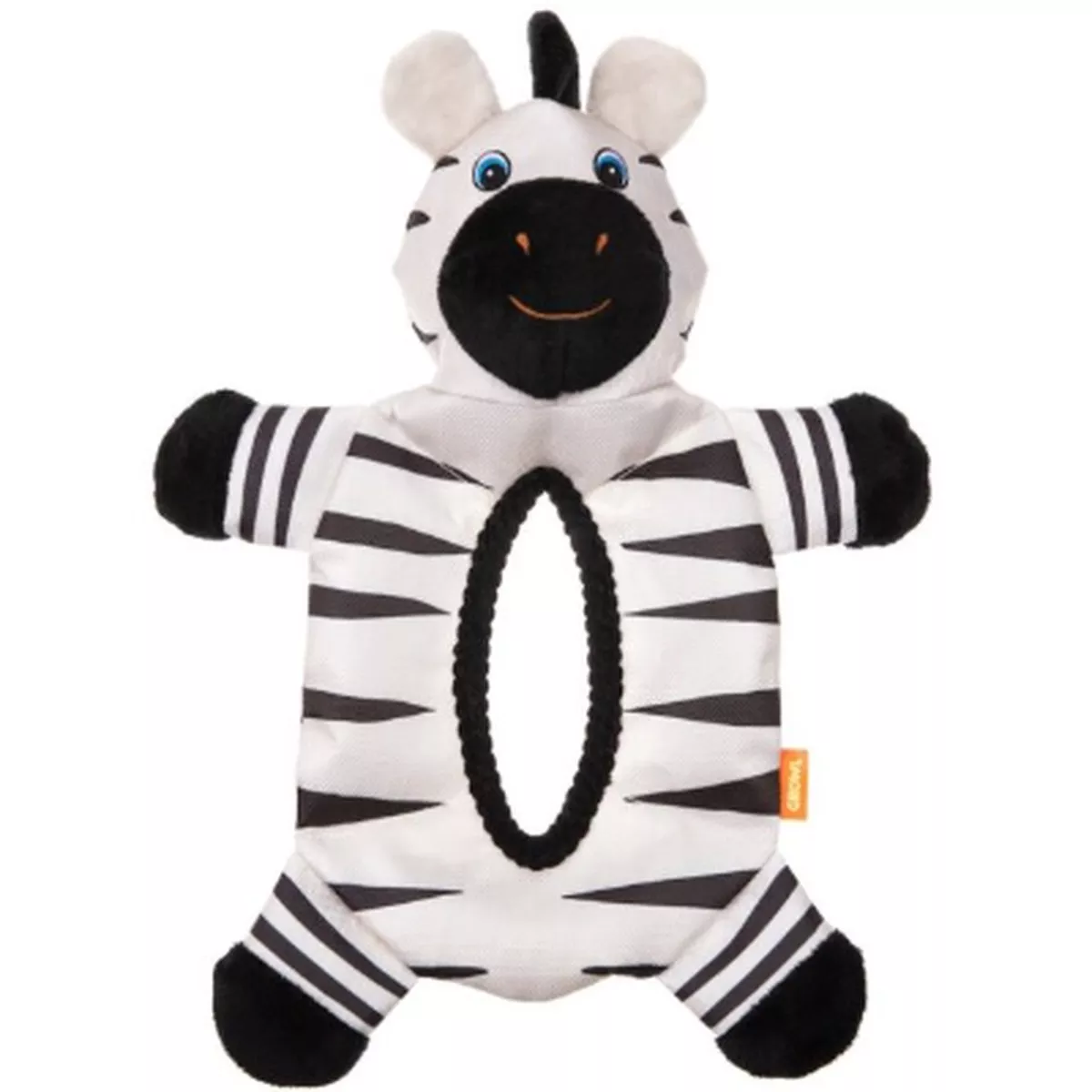 Growl Bruizers Zane the Zebra Dog Toy