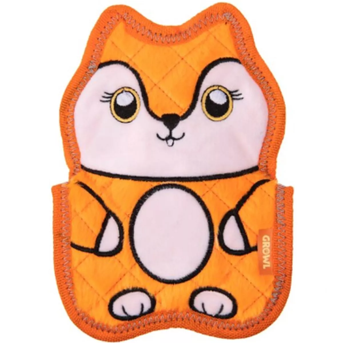 Growl Flip Floppz Fergie the Fox Dog Toy