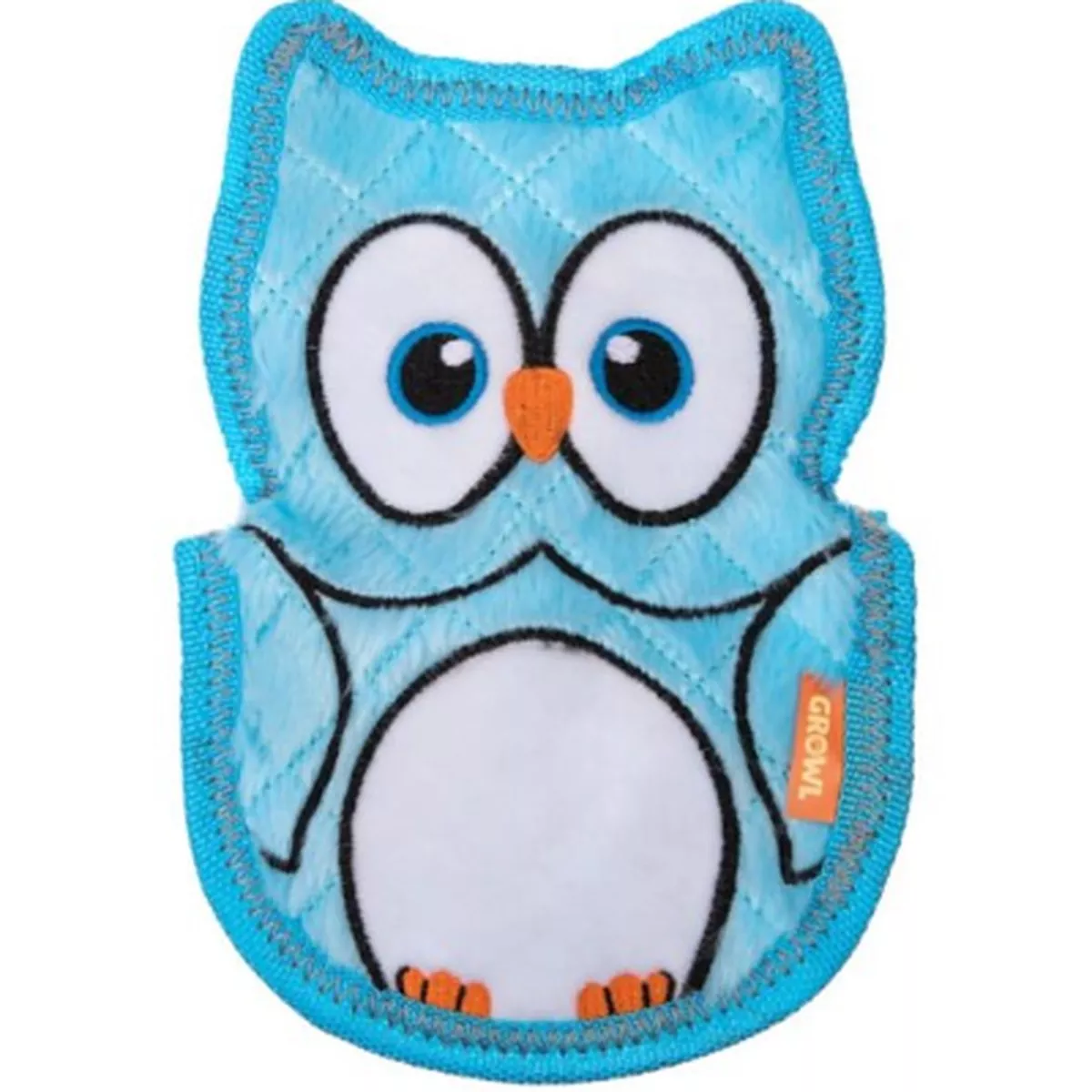 Growl Flip Floppz Ollie the Owl Dog Toy