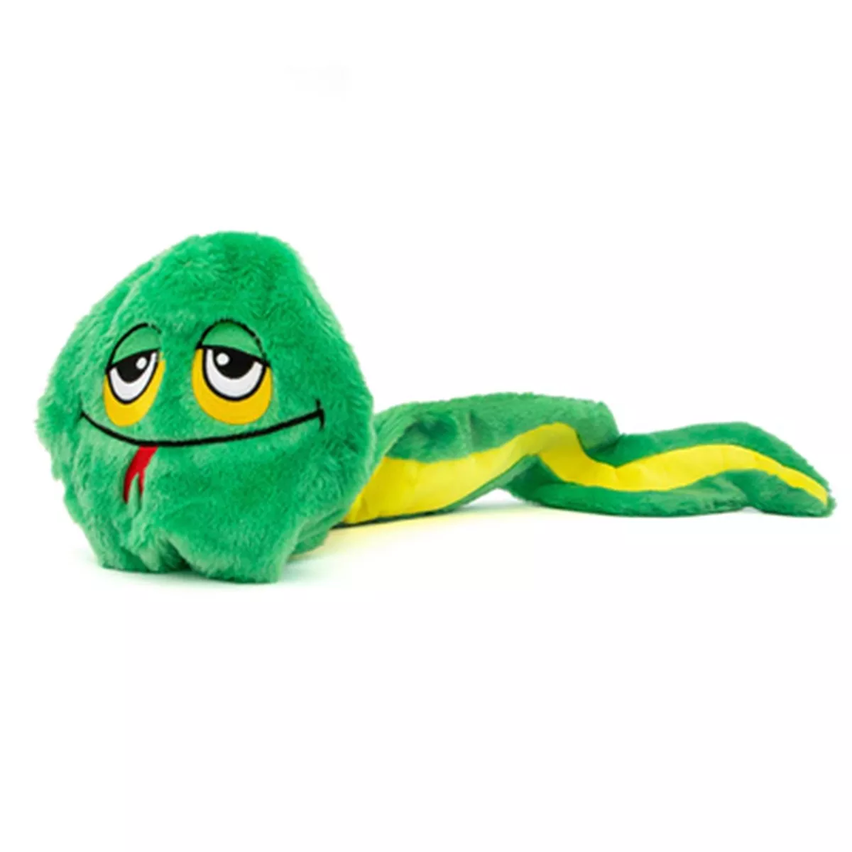 Guru Hide-A-Tail Green Snake Dog Toy