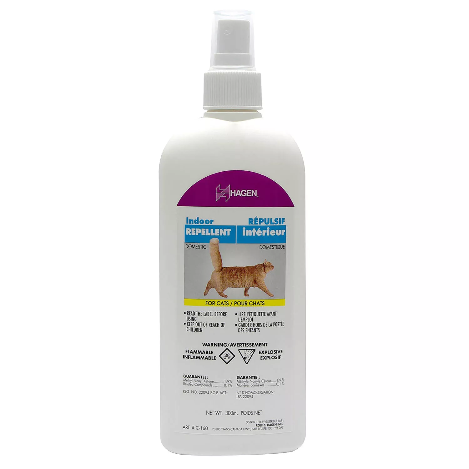 Hagen, Non-Aerosol IndoorRepellent for Cats