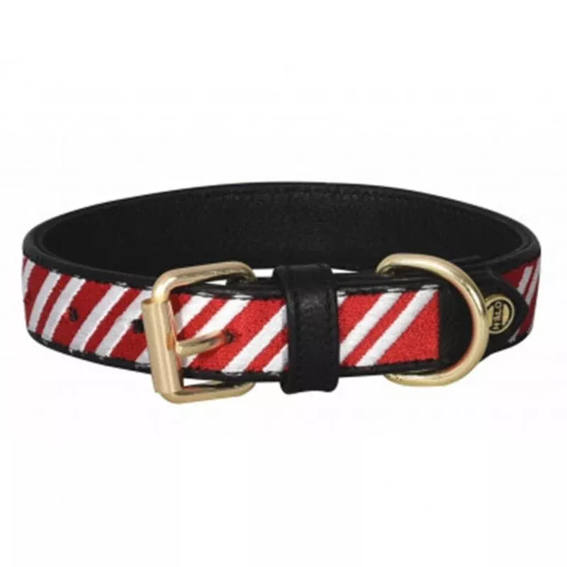 Halo Candycane Dog Collar