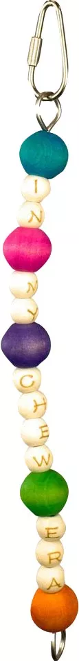 Happy Beaks Chew-A-Charm Bird Toy