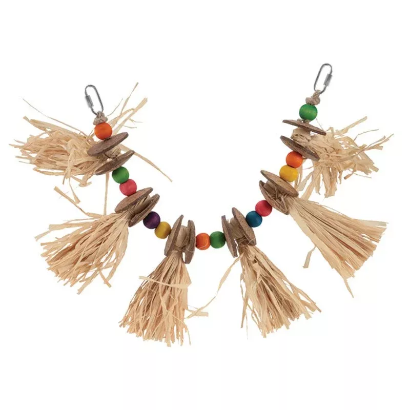 HARI Smart Play Enrichment Parrot Toy Hula Skirt – 81080
