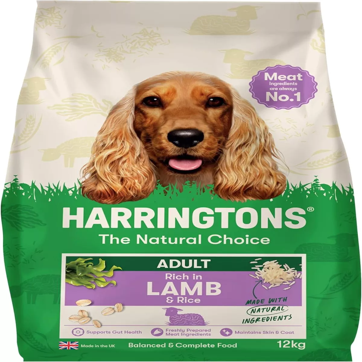 Harringtons Lamb and Rice 12kg