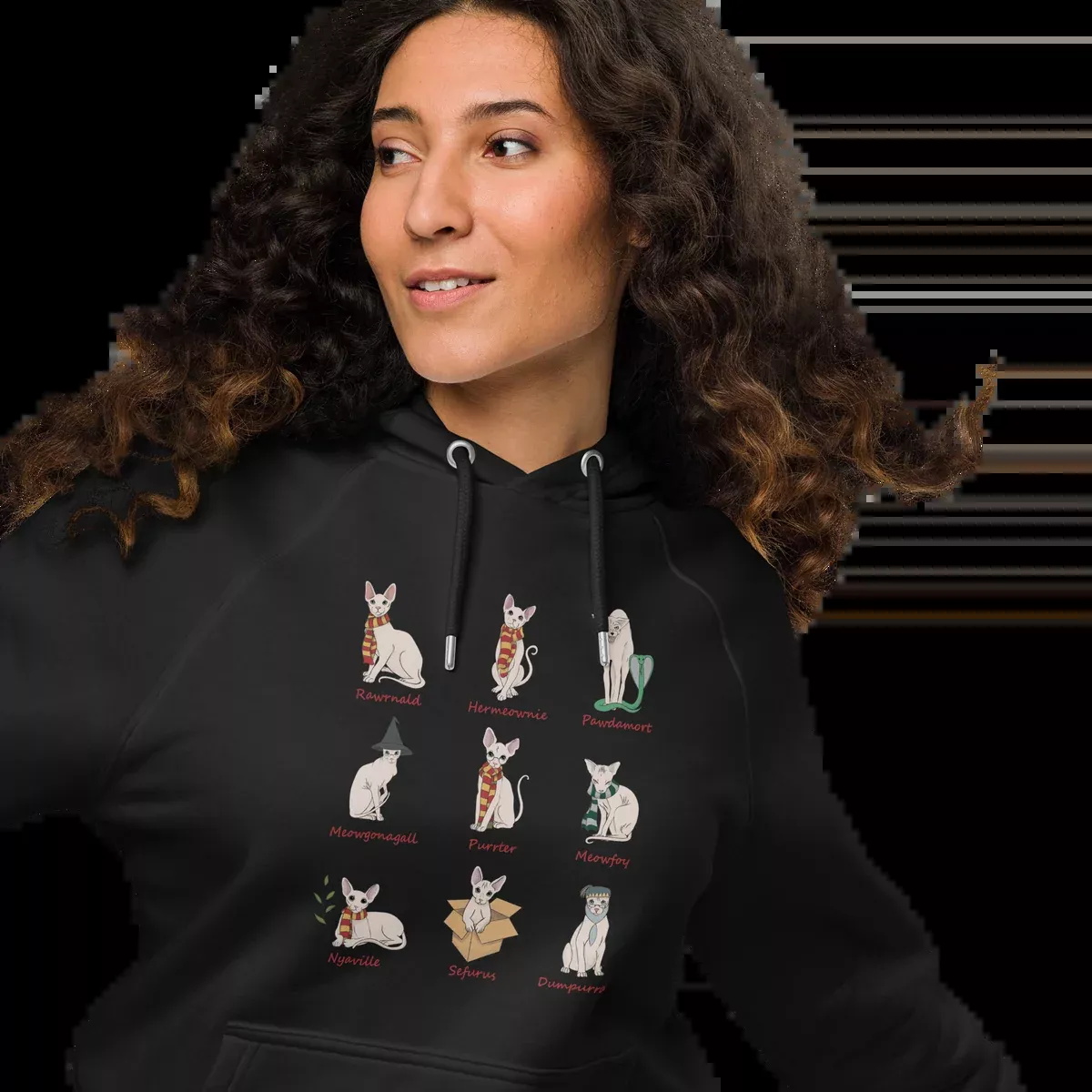 "HARRY POTTER SPHYNX" UNISEX ECO HOODIE