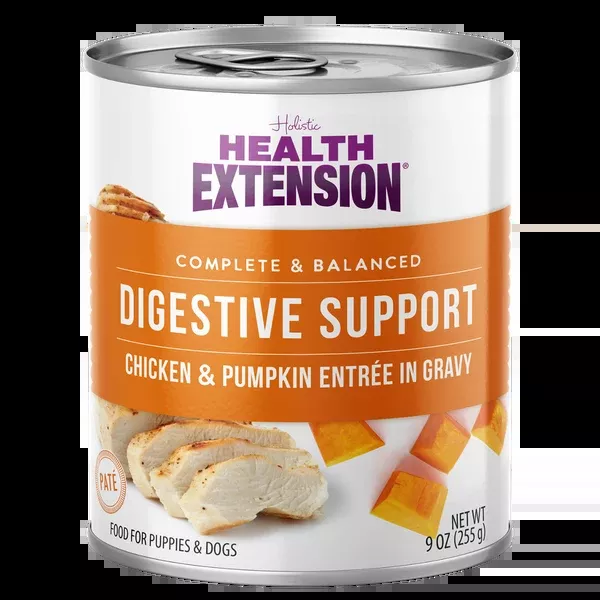 Health Extension Digestive Support, Chicken & Pumpkin Entree in Gravy Dog Food