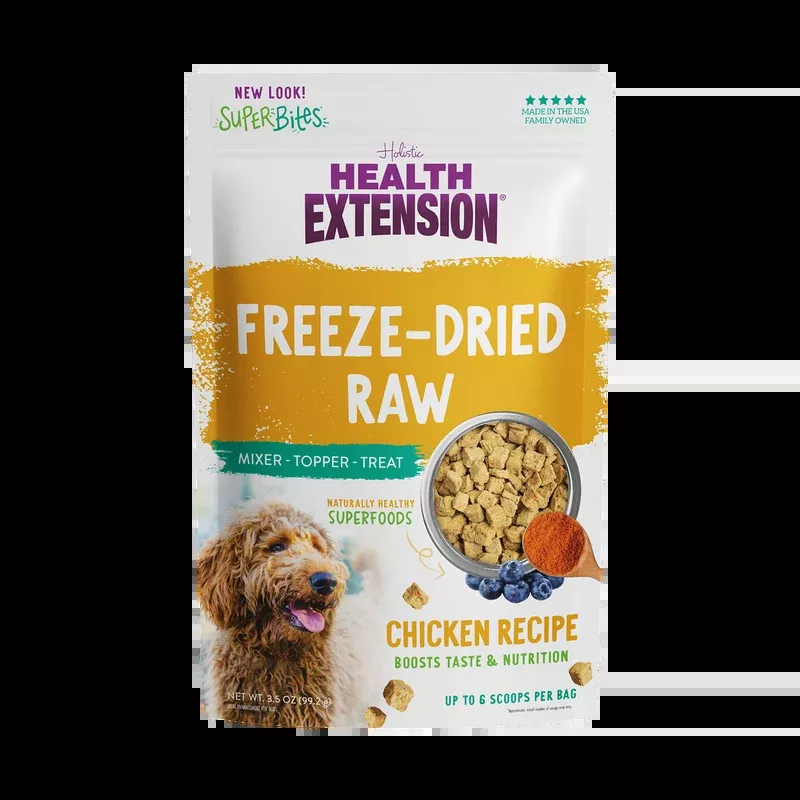 Health Extension Superbites Freeze Dried Raw Chicken for Dogs