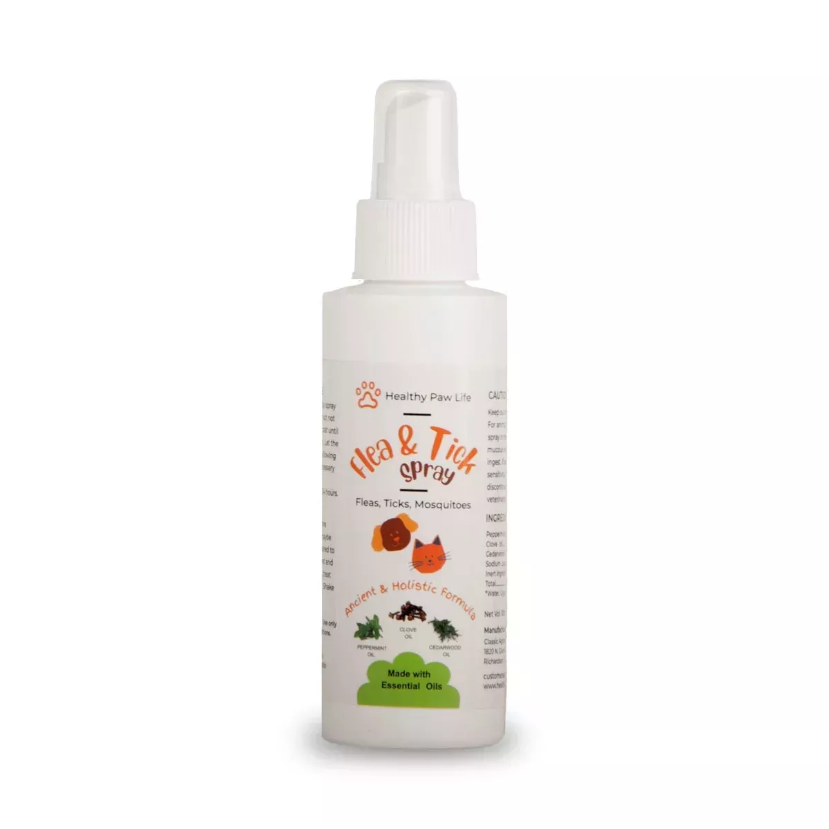 Healthy Paw Life's Flea and Tick Spray, 100 ml