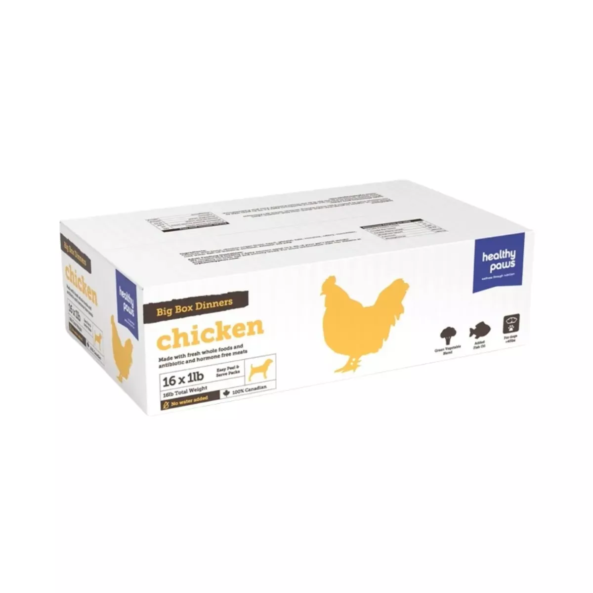 Healthy Paws Big Box Dinners for Dogs - Chicken