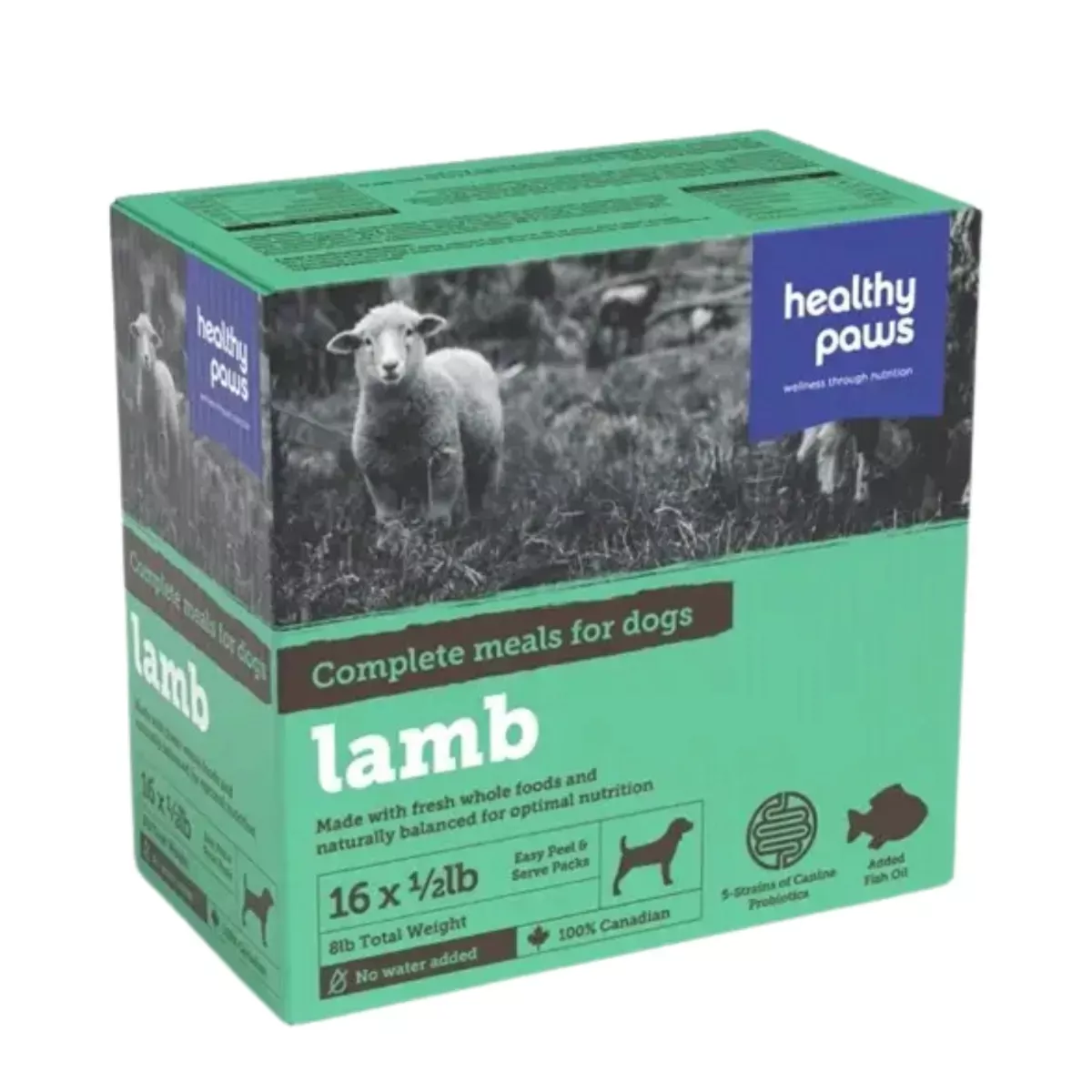 Healthy Paws Complete Meals for Dogs - Lamb