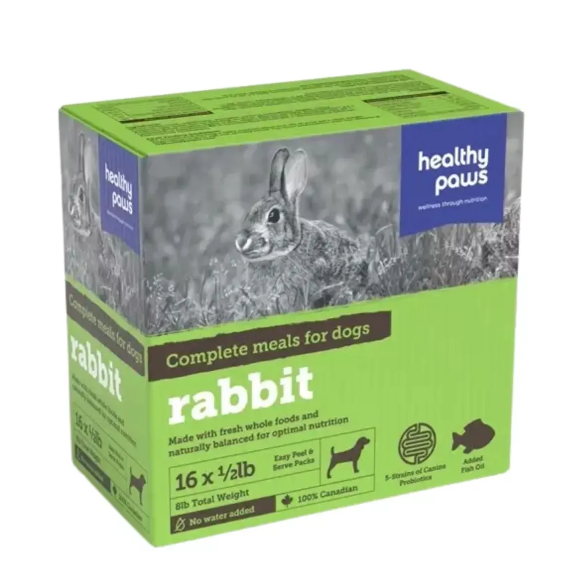 Healthy Paws Complete Meals for Dogs - Rabbit