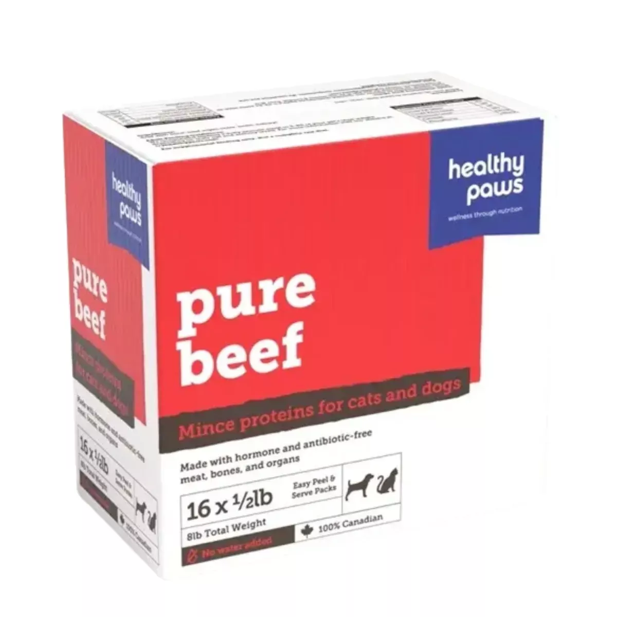 Healthy Paws Pure Mince Proteins for Pets - Beef