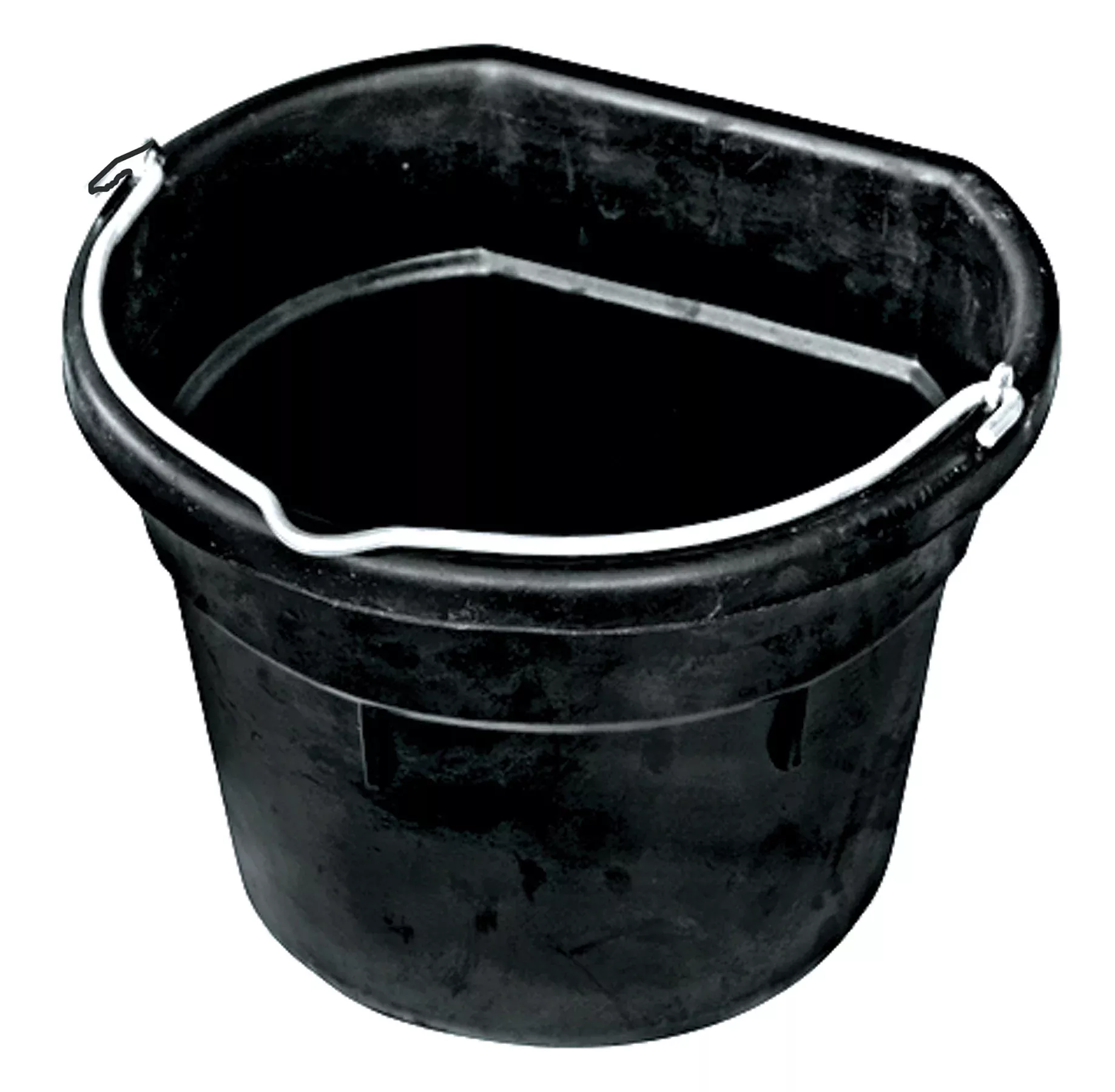 Heated Flat-Back Rubber Bucket