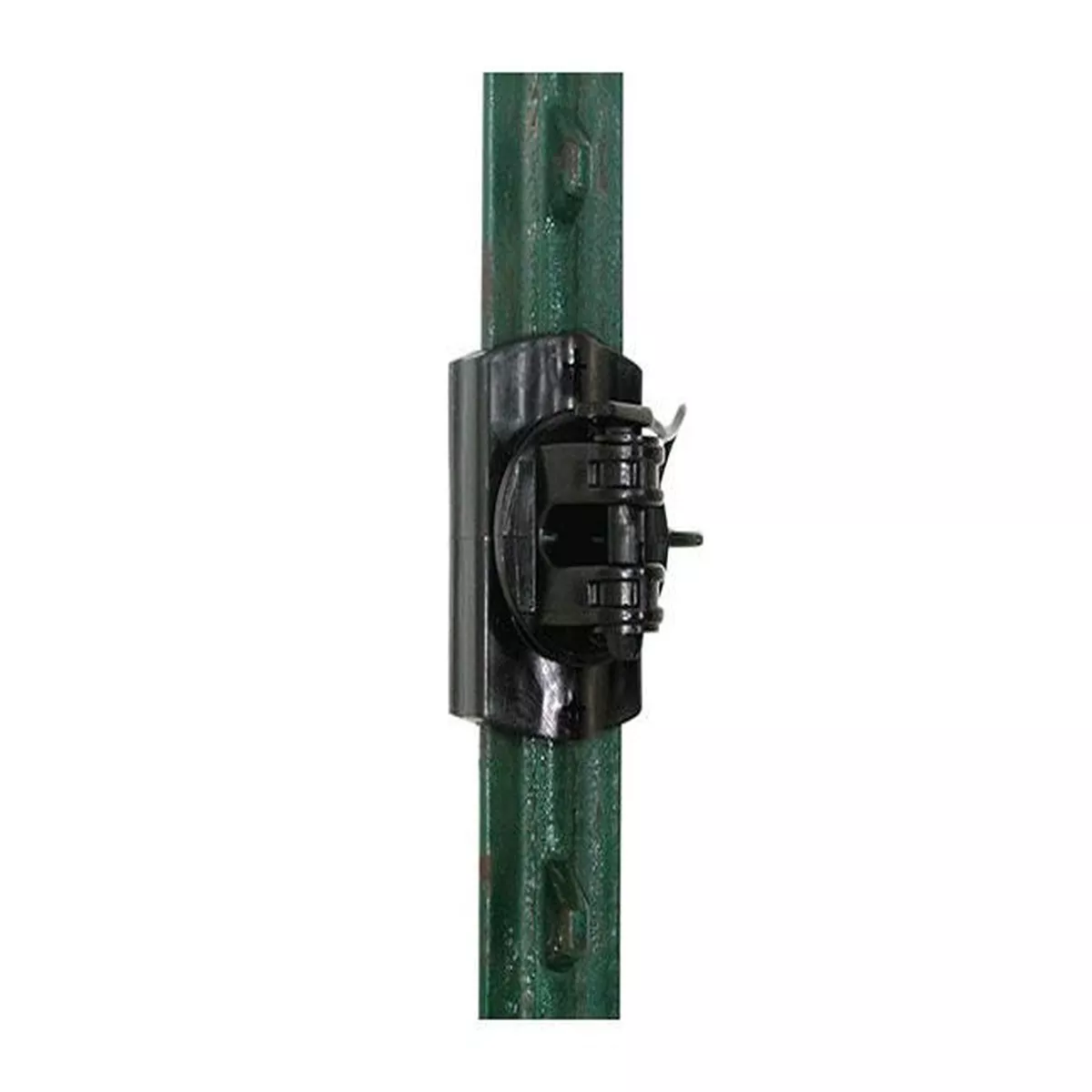Heavy Duty Multi-Post Wide Jaw Pinlock Insulator Snap-On T-Post, Wood & Vinyl Compatible