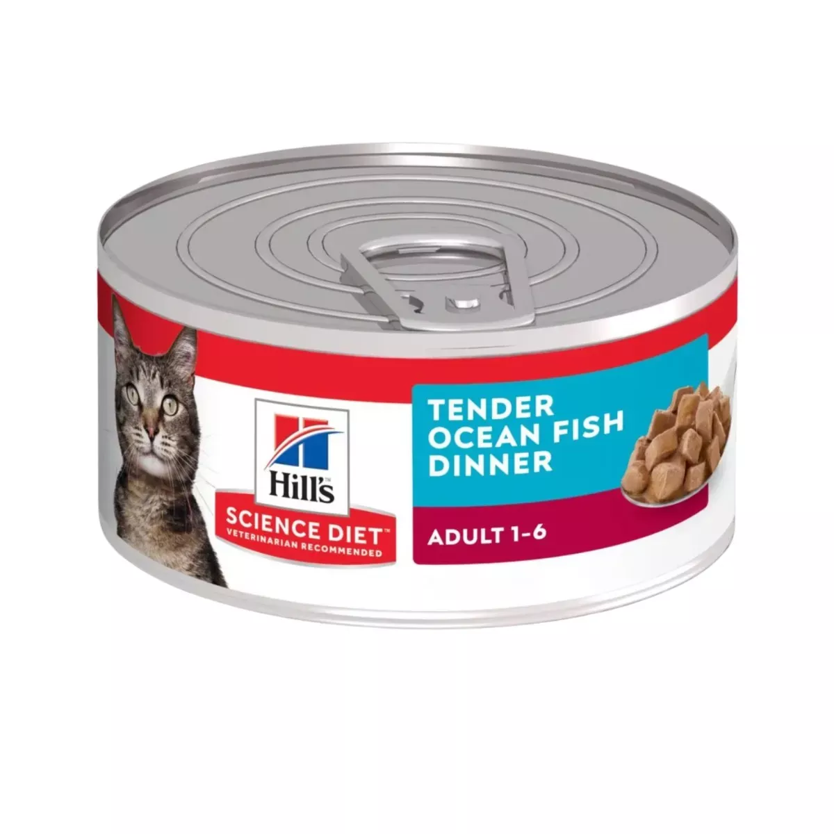 Hill's Science Diet Adult 1-6 Wet Cat Food - Tender Ocean Fish Dinner