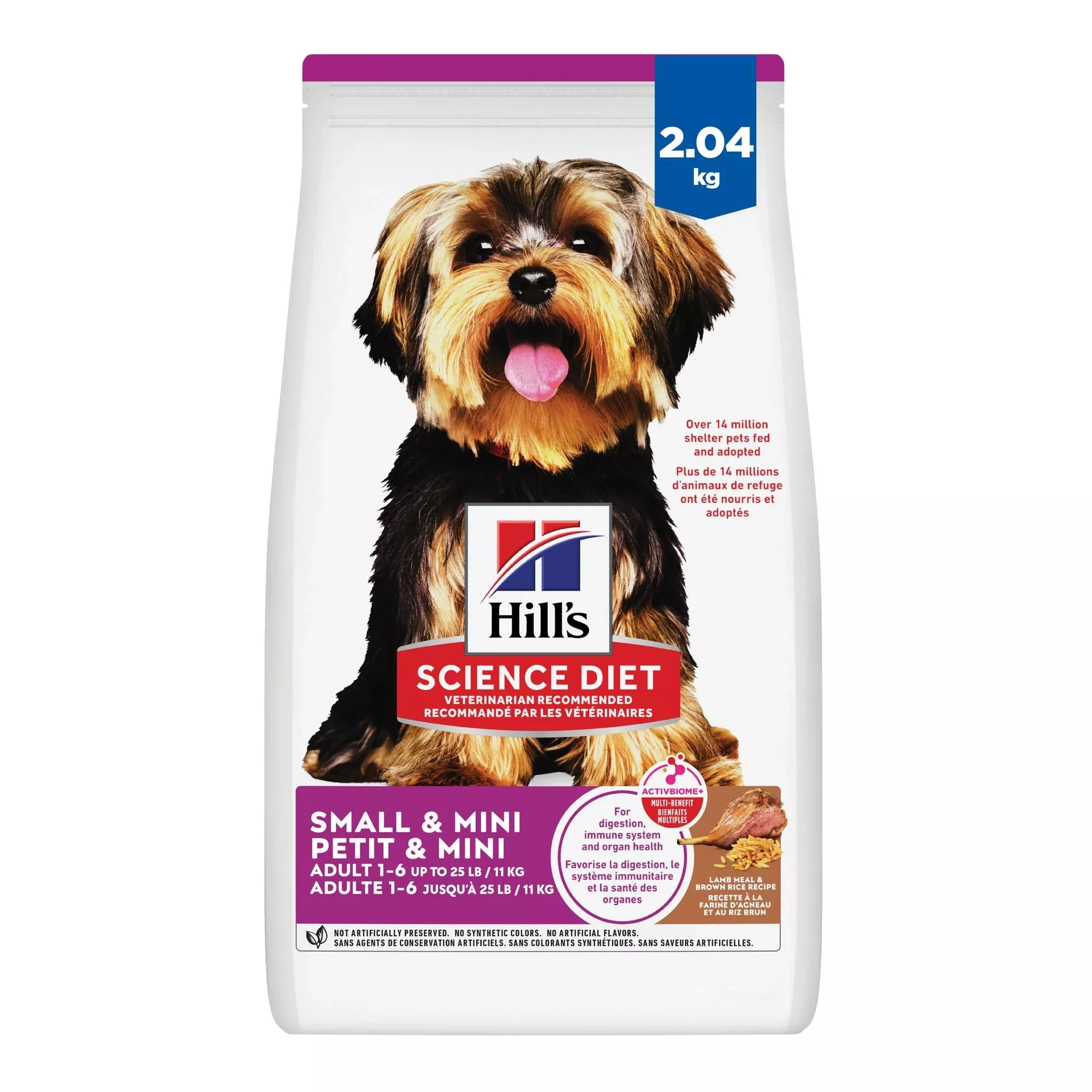 Hill's Science Diet Adult Small & Mini Lamb Meal & Brown Rice Recipe Dry Dog Food