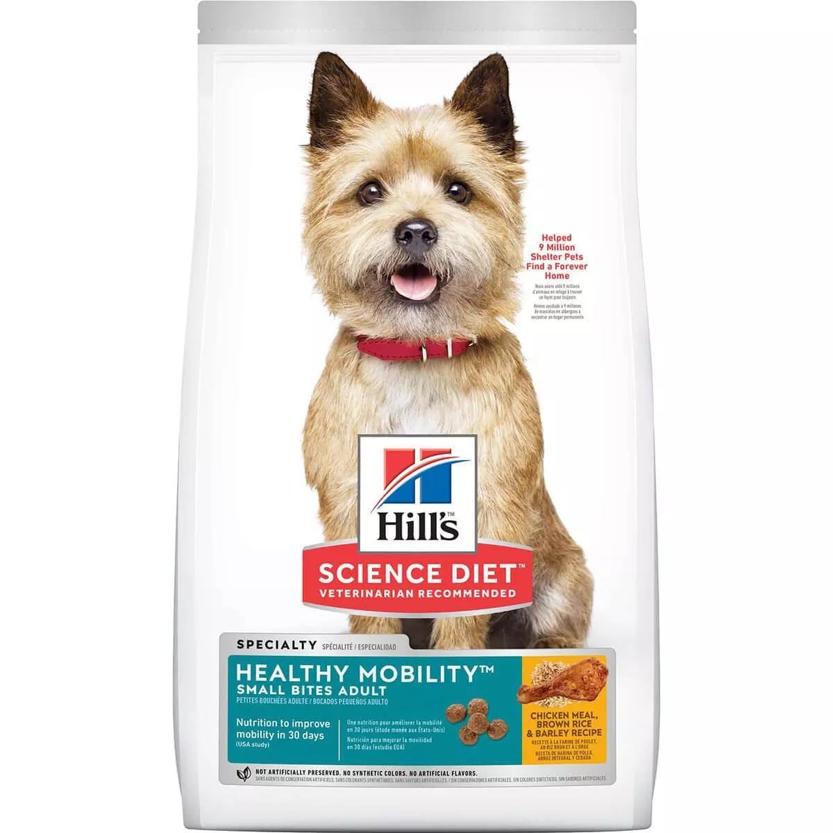 Hill's Science Diet Dog Dry Food Healthy Mobility Small Bites