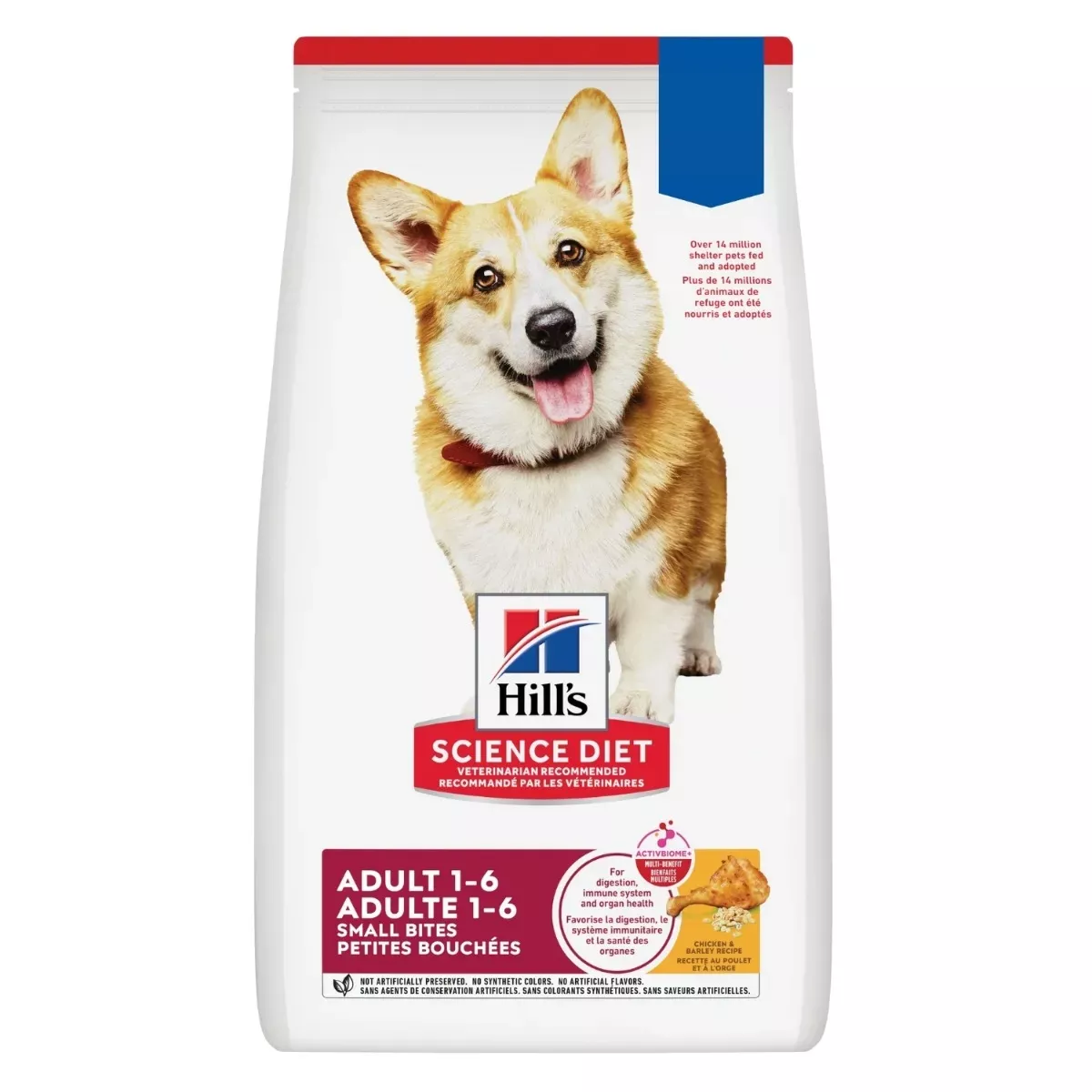 Hill's Science Diet Small Bites Adult 1-6 Dog Food - Chicken & Barley Recipe