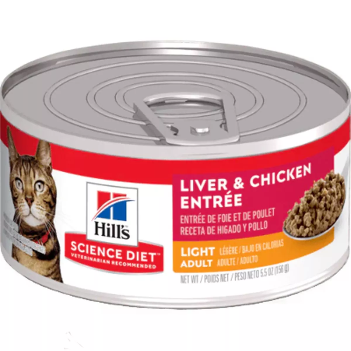 Hills Science Diet Light Liver and Chicken Entree Canned Adult Cat Food