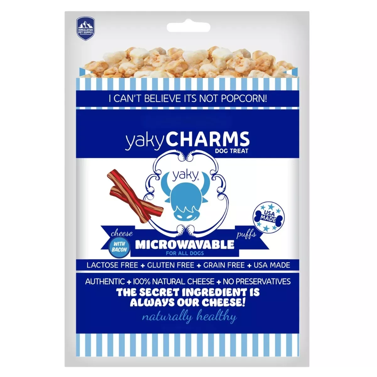 Himalayan Pet Supply YakyCHARMS Dog Treat - Bacon