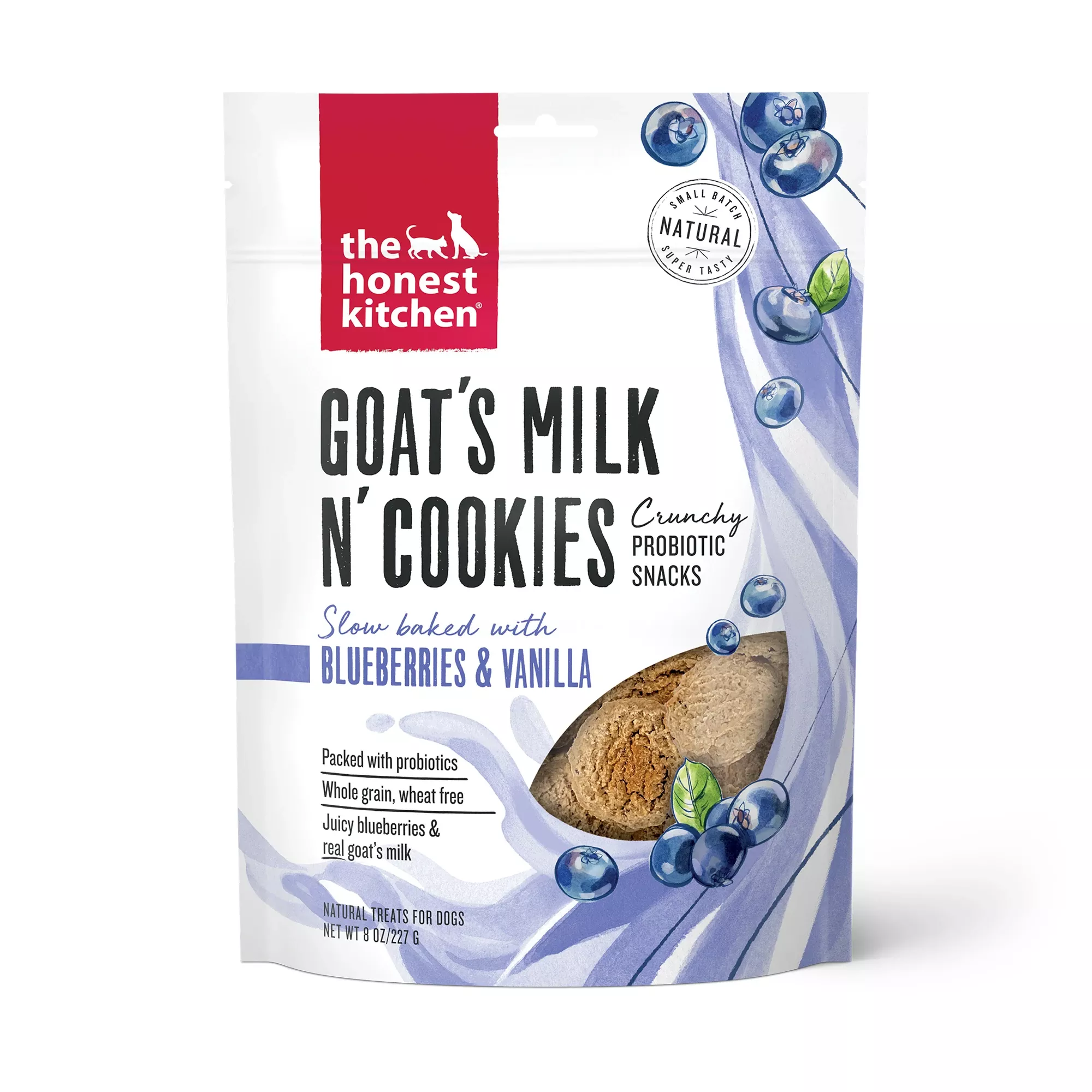 Honest Kitchen Goat's Milk N' Cookies Blueberry & Vanilla 8 Oz