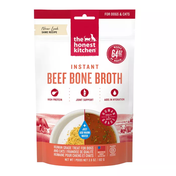 Honest Kitchen Instant Beef Bone Broth with Turmeric