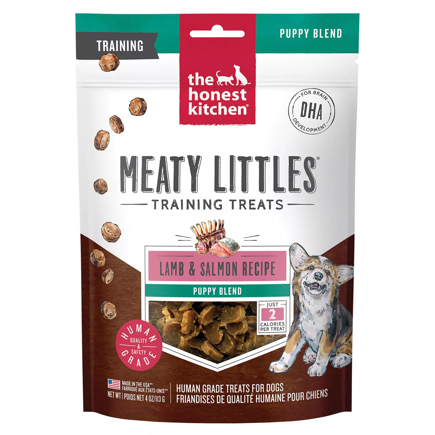 The Honest Kitchen, Meatly Littles - Lamb & Salmon - Puppy Training Treat