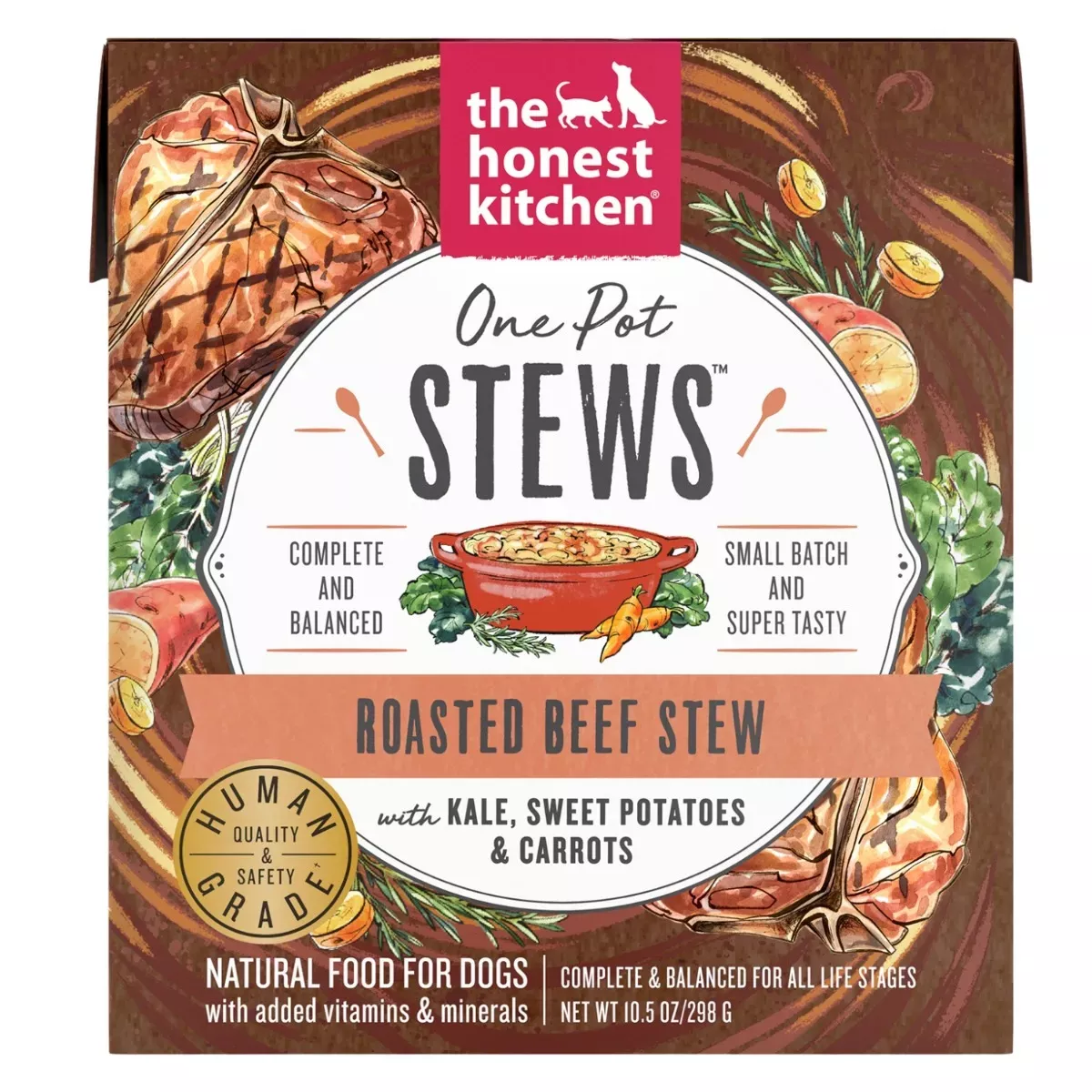 The Honest Kitchen One Pot Stews for Dogs - Roasted Beef