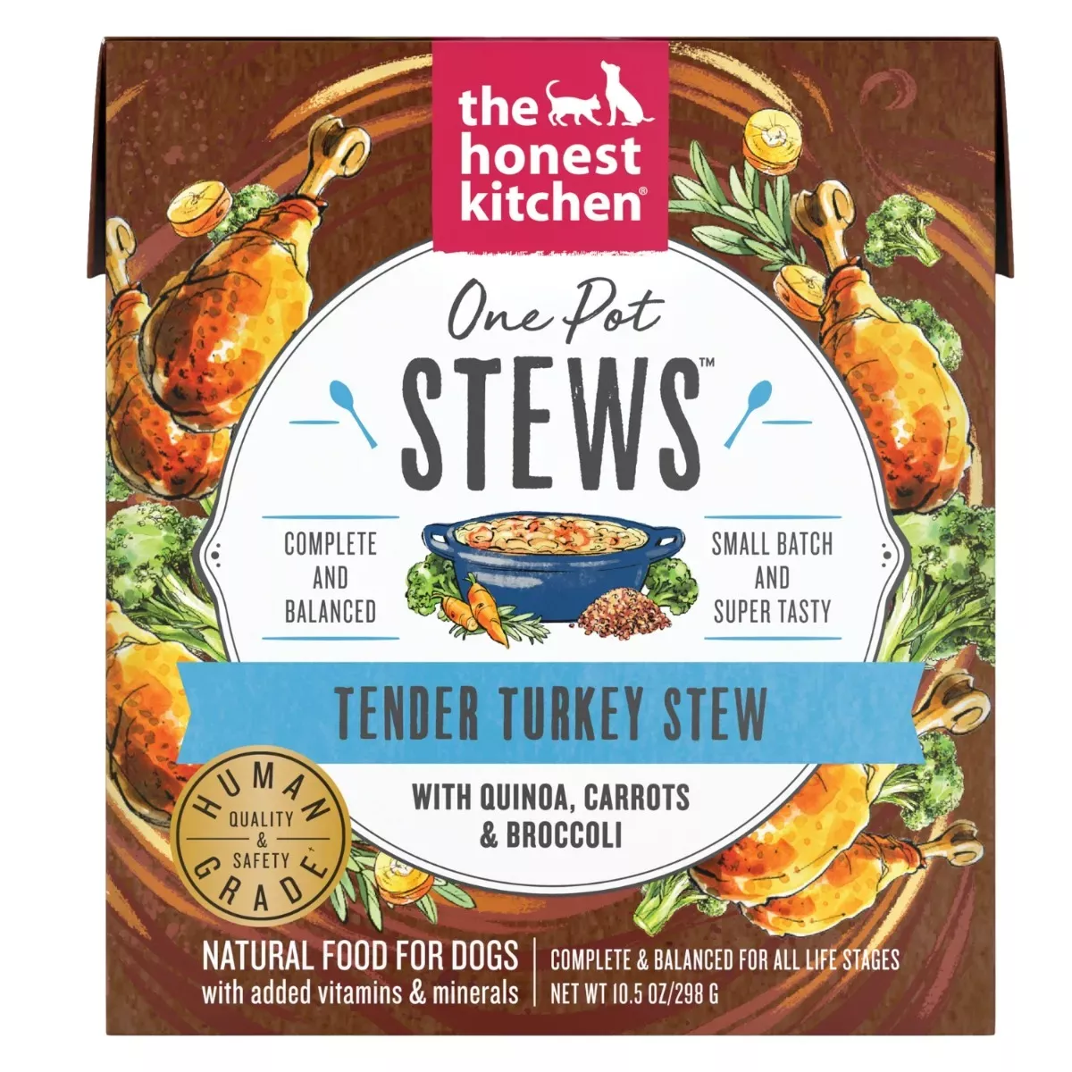 The Honest Kitchen One Pot Stews for Dogs - Tender Turkey