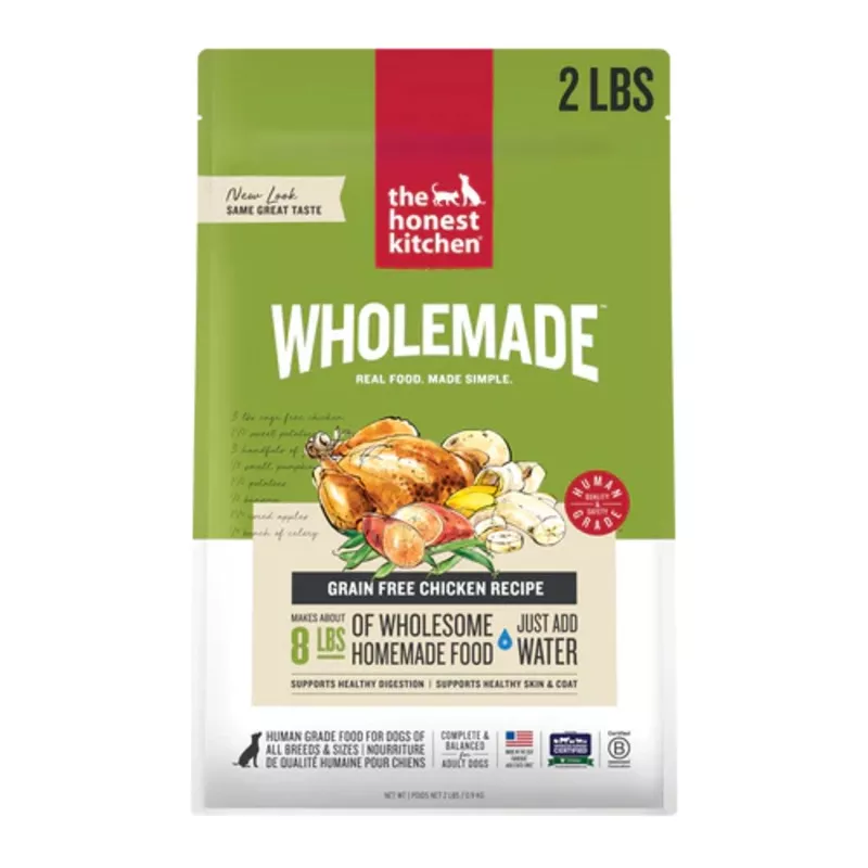 Honest Kitchen Wholemade Grain Free Chicken Dehydrated Dog Food
