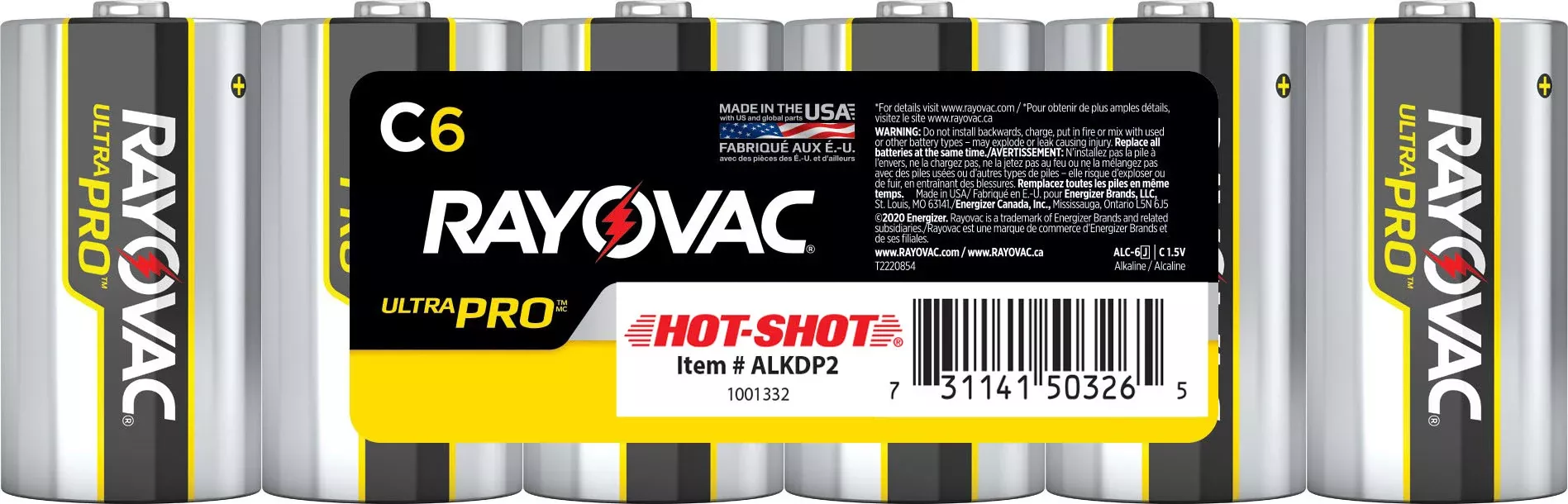Hot Shot Alkaline Battery
