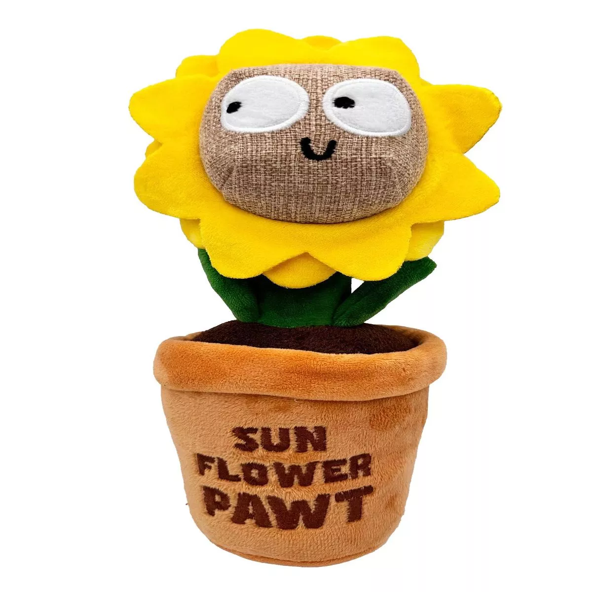 Huxley and Kent Seek ‘n Treat Sunflower Plush Dog Toy