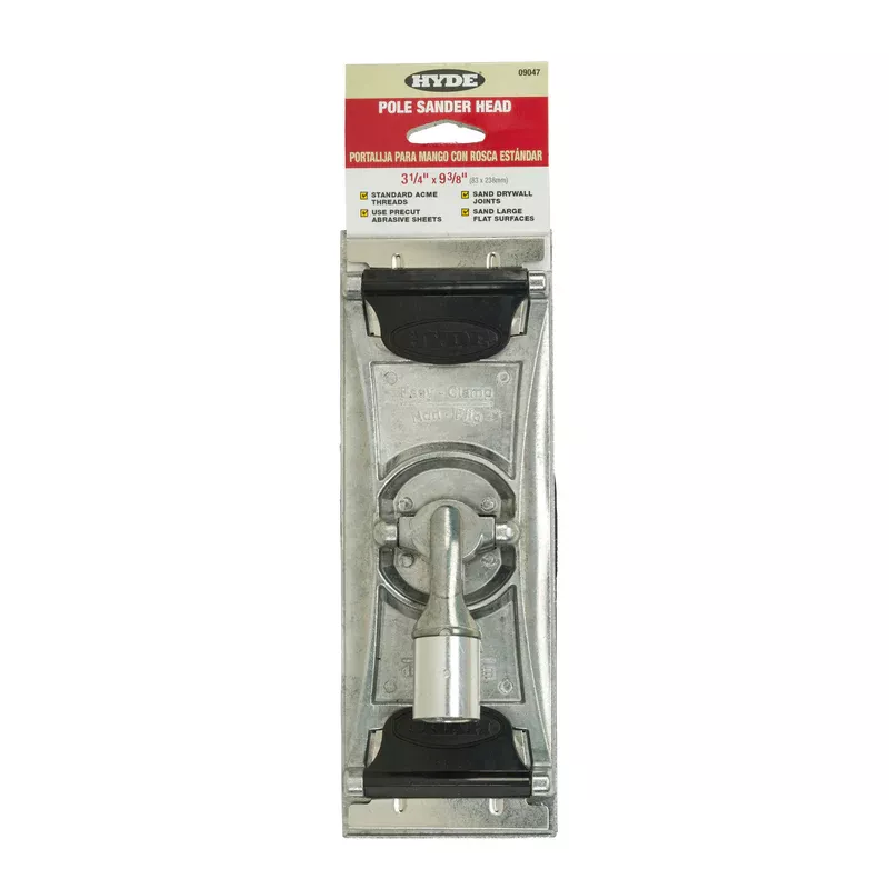 Hyde Tools Aluminum Pole Sanding Head 09047