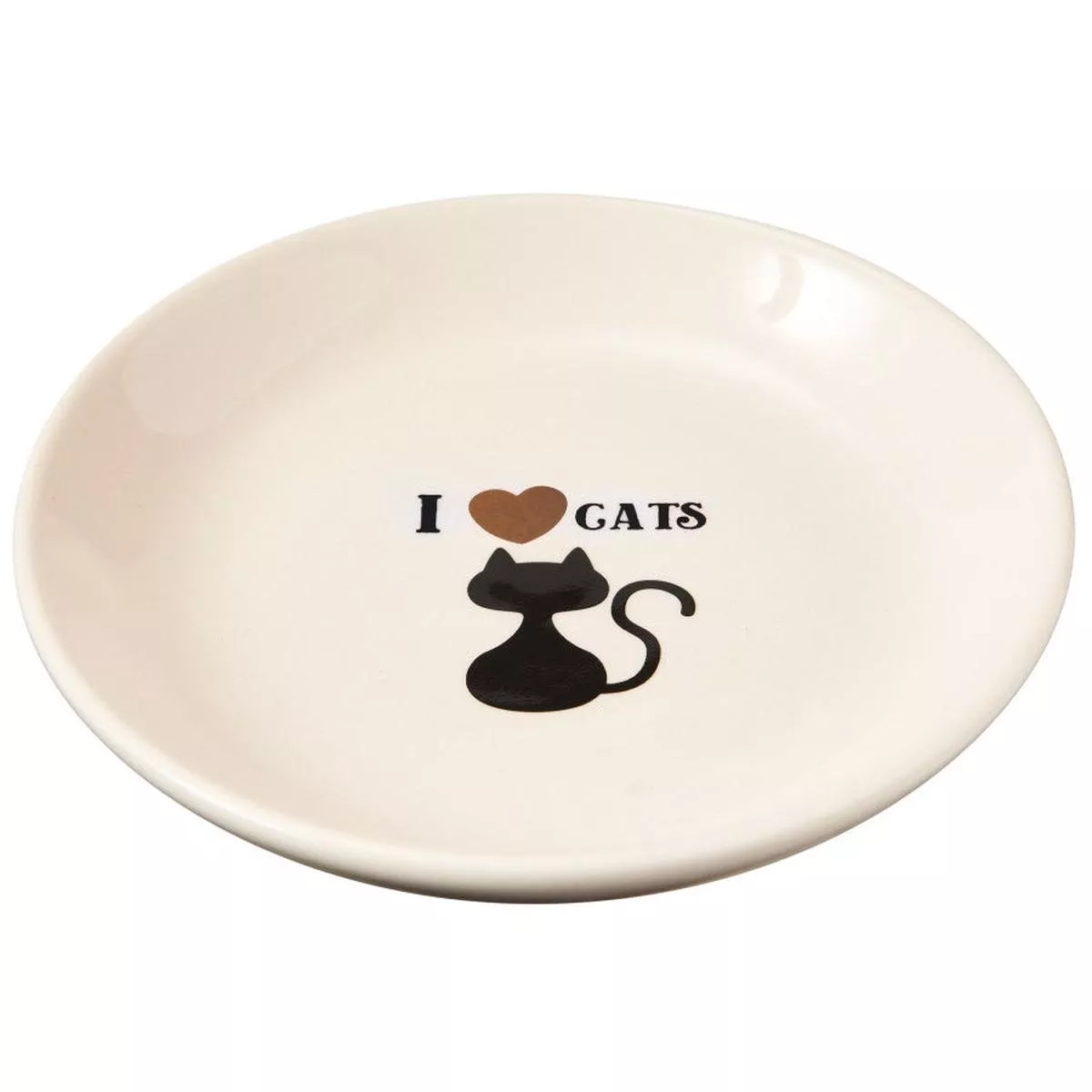 I Love Cats Cat Saucer