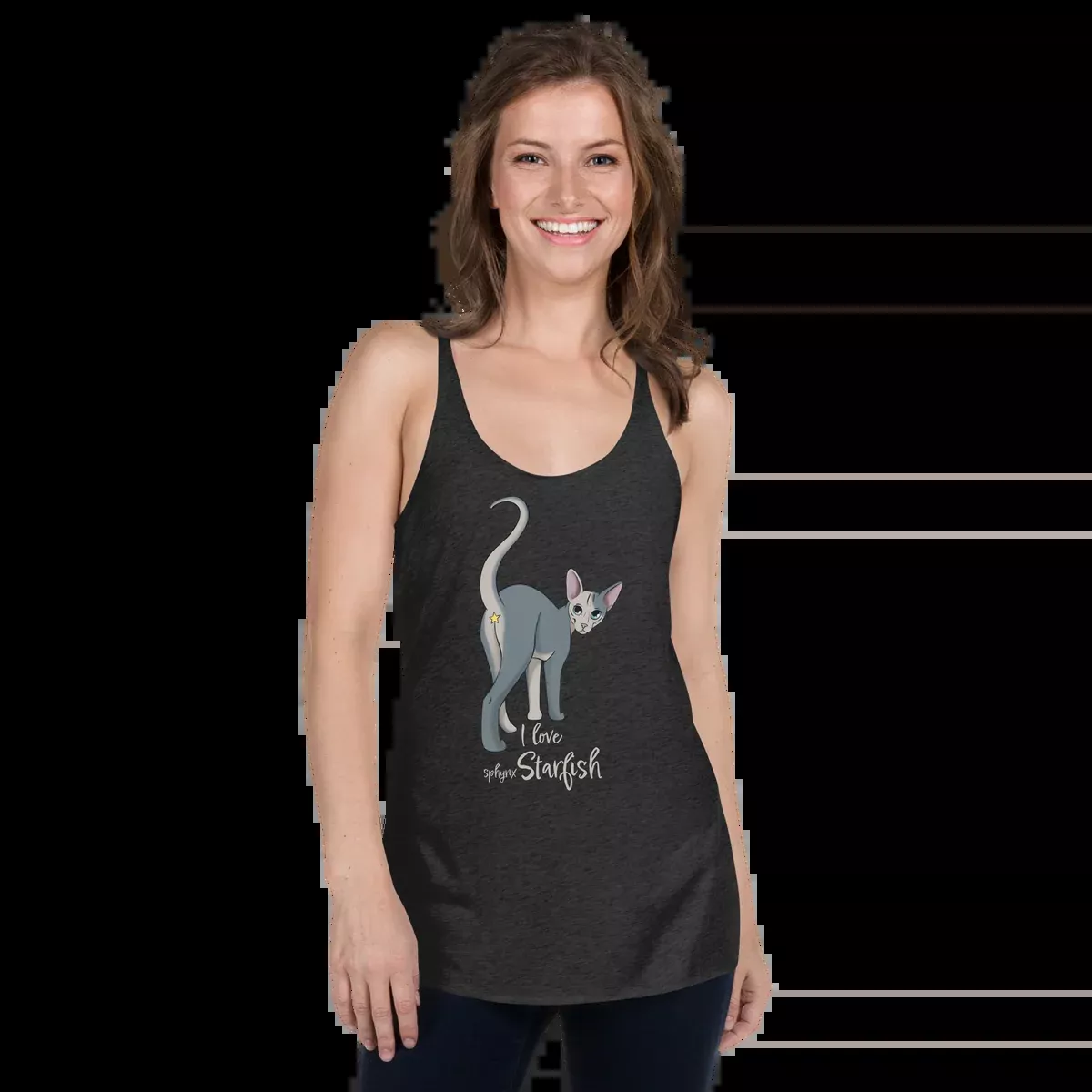 "I LOVE SPHYNX STARFISH" TANK