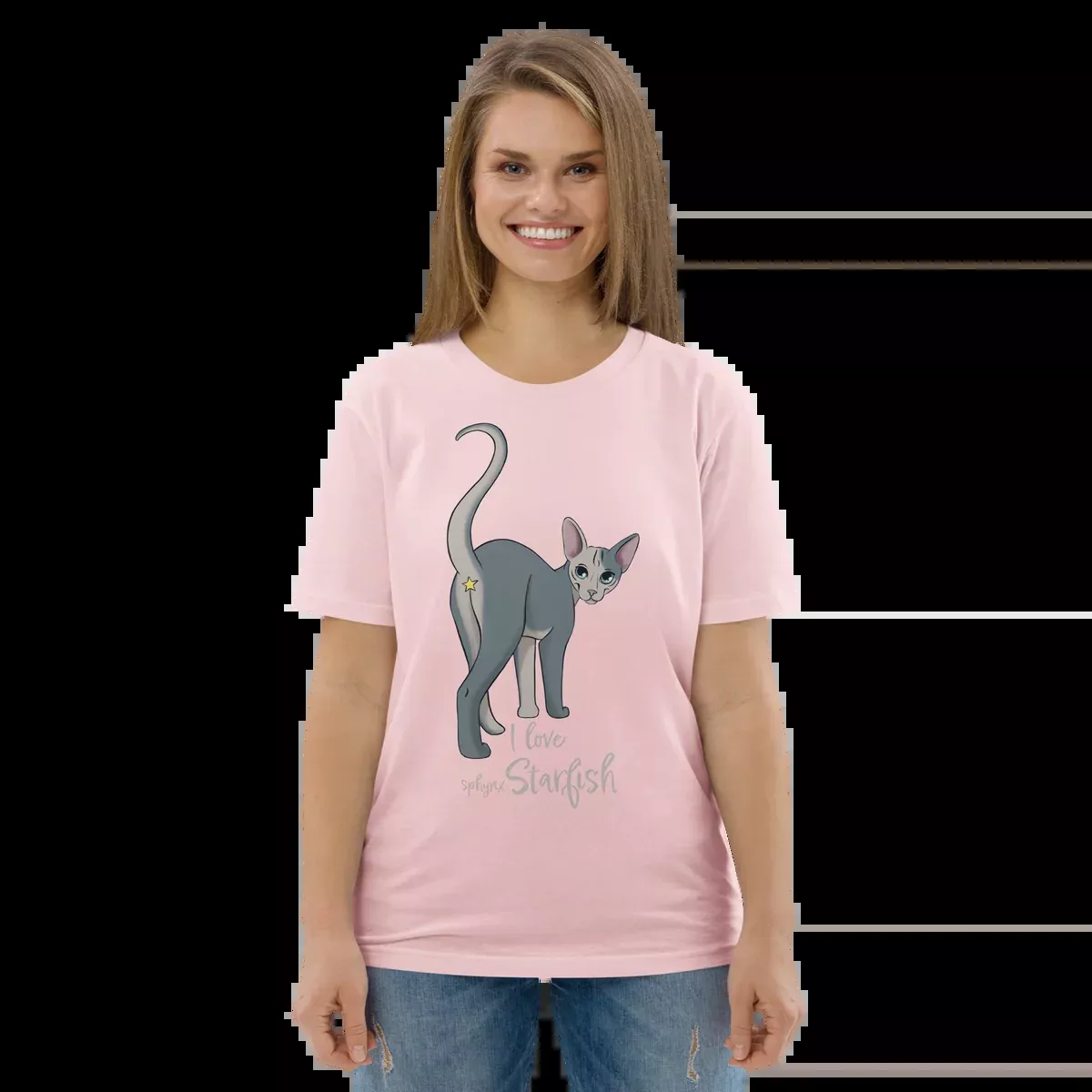 "I LOVE SPHYNX STARFISH" UNISEX ECO TEE
