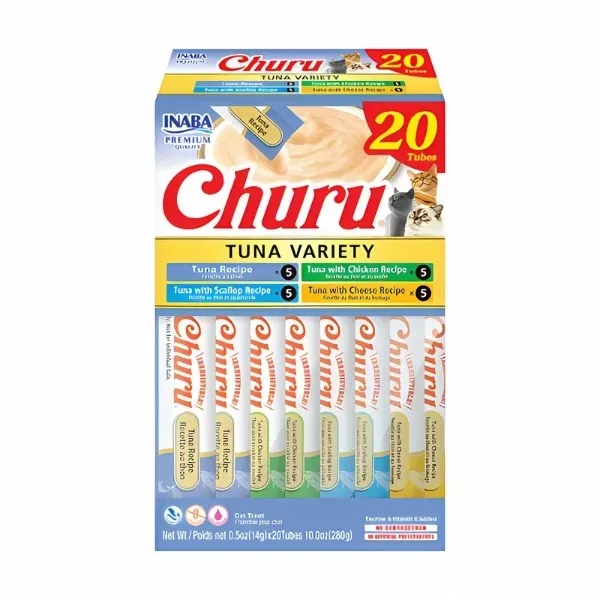 Inaba Churu Purées - Tuna Variety 20 Pack