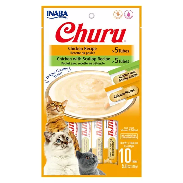 Inaba Churu Puree Chicken Variety
