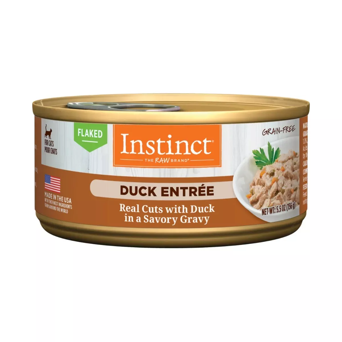 Instinct Flaked Wet Food for Cats - Duck Entrée