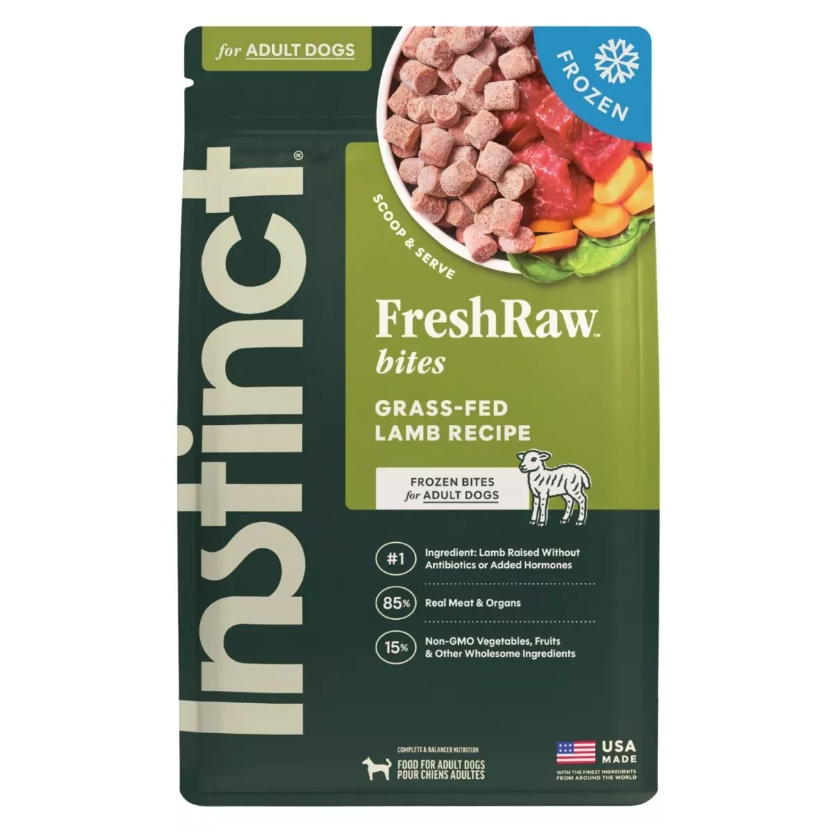 Instinct FreshRaw Bites for Dogs - Lamb Recipe