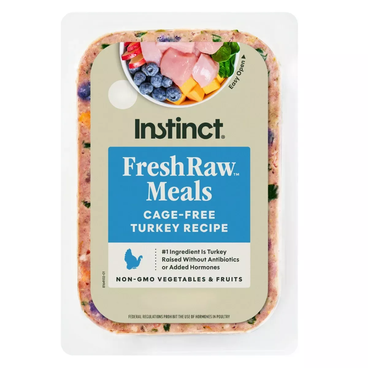 Instinct FreshRaw Meals for Dogs - Turkey Recipe