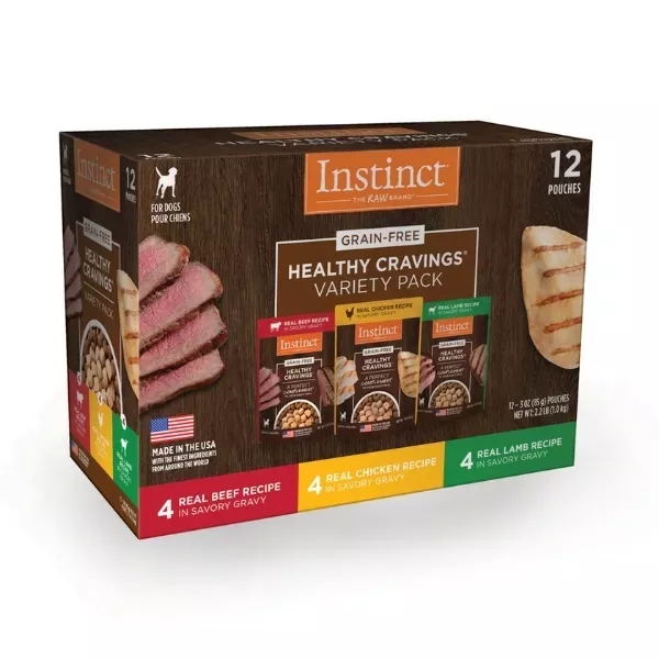 Instinct Healthy Cravings Pouch Variety Pack for Dogs