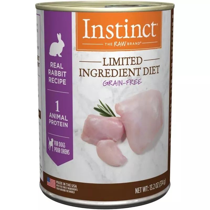 Instinct Original Real Rabbit Recipe, Wet Dog Food, 13.2-oz Case Of 6