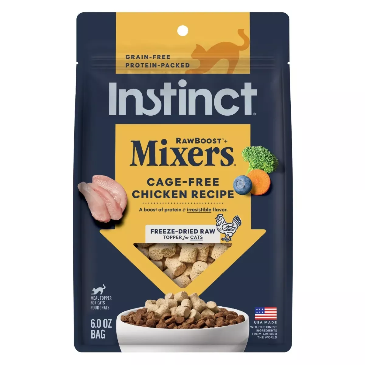 Instinct RawBoost+ Mixers for Cats - Chicken Recipe