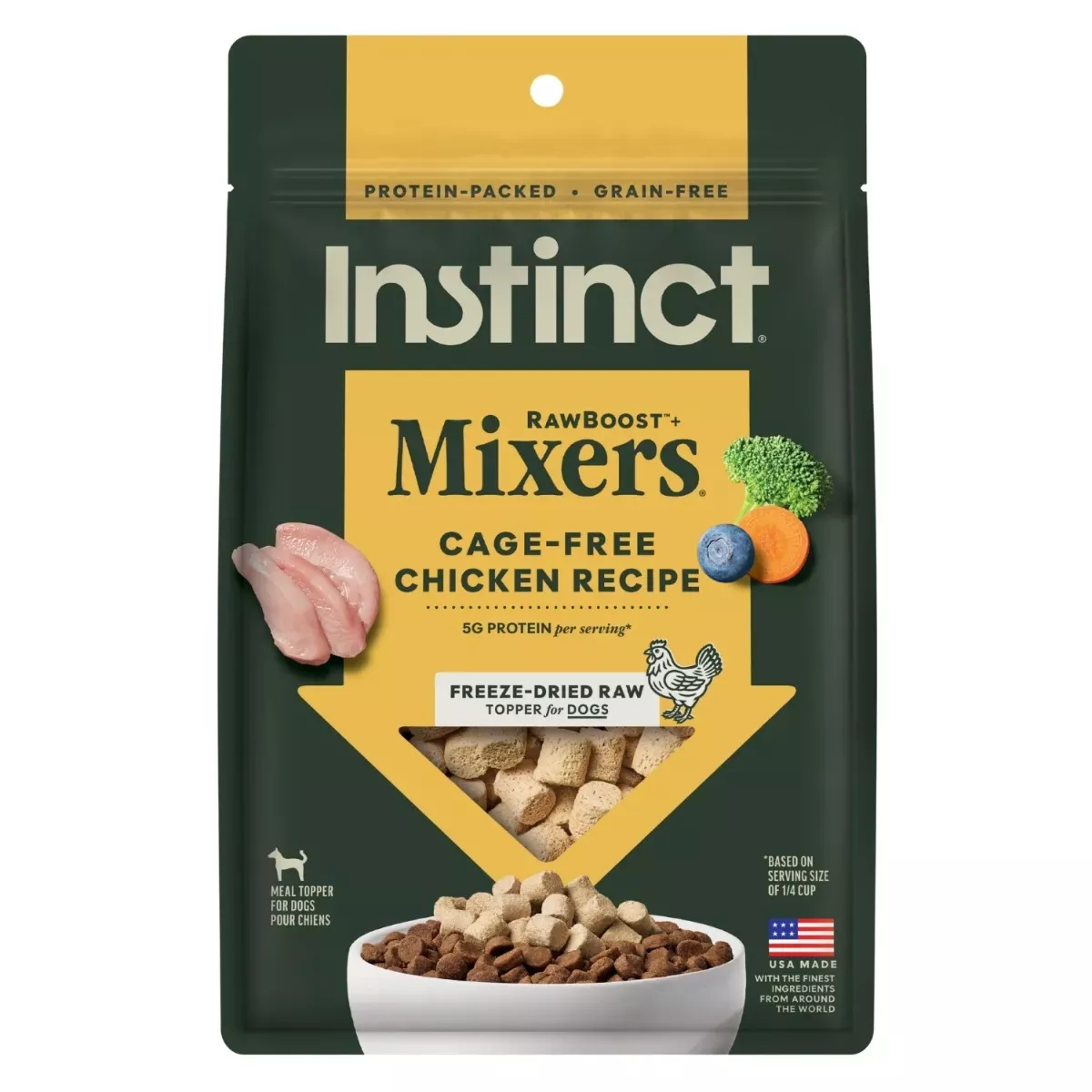 Instinct RawBoost+ Mixers for Dogs - Chicken Recipe