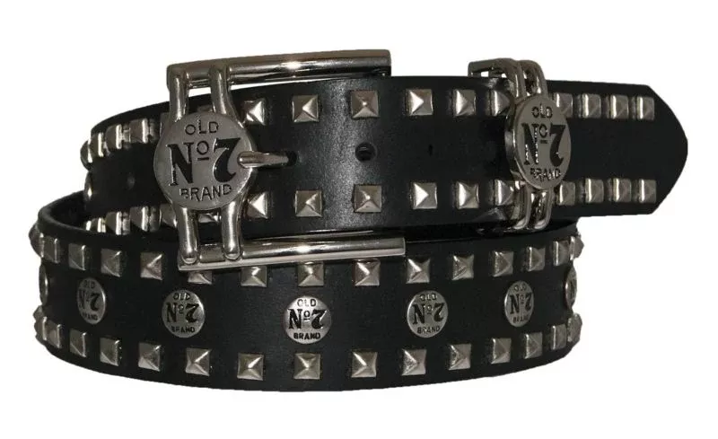 Jack Daniel's Old No.7 Leather Belt with Studs 34